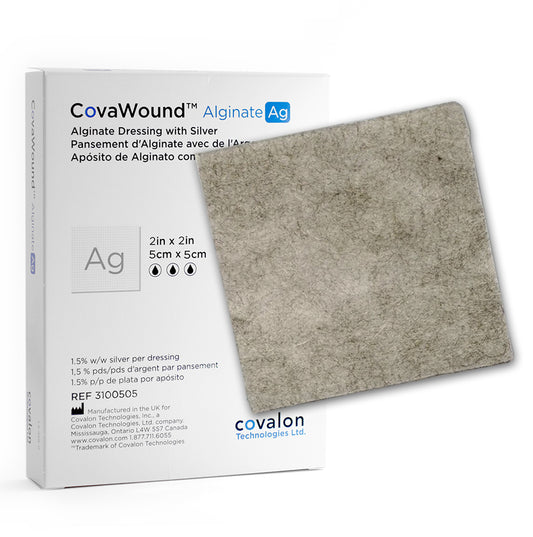 Covalon | CovaWound™ Alginate Ag | Apósito de Alginato de Calcio con Plata