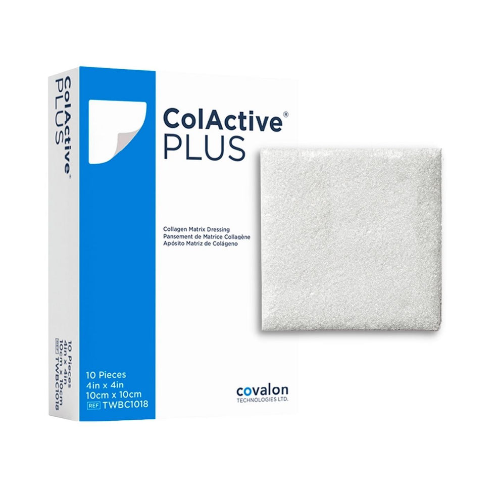 Colactive Plus Gray Color Covalon | ColActive® Plus | Apósito de Matriz de Colágeno y Alginato ...