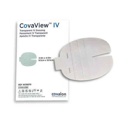 Covalon | CovaView™ IV | Apósito adhesivo transparente para dispositivos IV