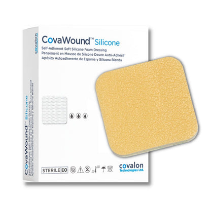 CovaWound™ Silicone Sin Borde | Apósito autoadhesivo de suave espuma de silicona